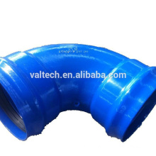 BS ajuste de tubo de ferro dúctil para tubo de PVC